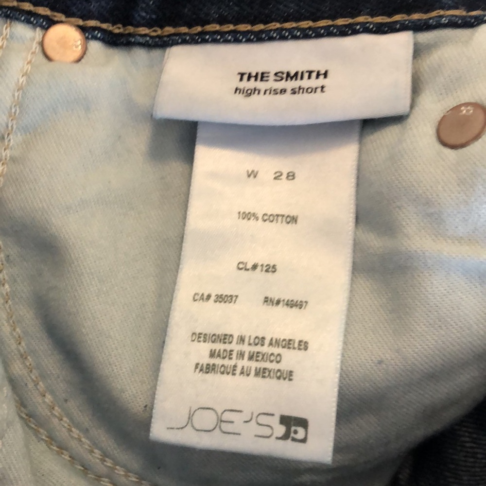 Joe’s Jeans The Smith High-Rise Cut-Off Shorts - Picture 6 of 9